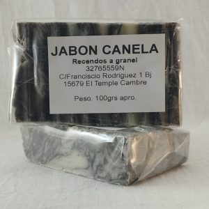 JABON DE CANELA 100 grs. aprox.