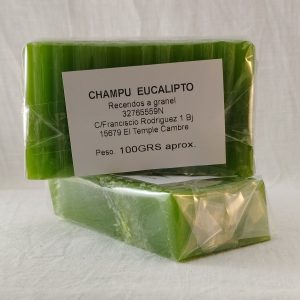 CHAMPU DE EUCALIPTO 100 grs. aprox.