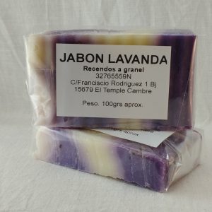 JABON DE LAVANDA 100 grs. aprox.