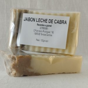 JABON DE LECHE DE CABRA 100 grs. aprox.