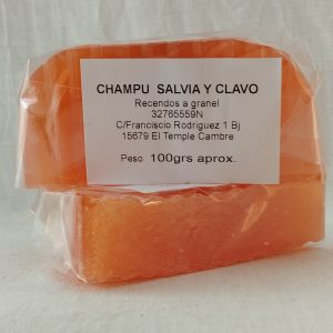 CHAMPU DE TOMILLO Y MENTA 100 grs. aprox.