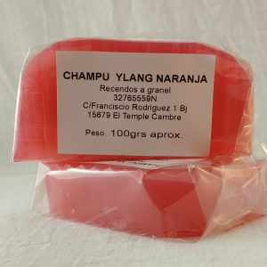 CHAMPU DE YLANG Y NARANJA 100grs. aprox.