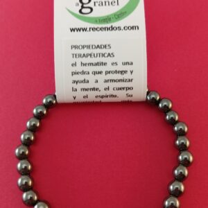 PULSERA HEMATITE 6mm